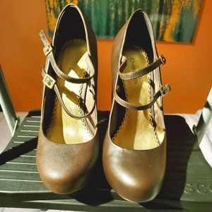 BeBe Double Strapped Pump